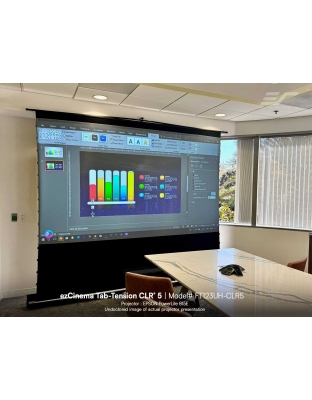 102-Inch ezCinema Tab-Tension CLR 5 Series Portable 16:9 Front Projection Screen