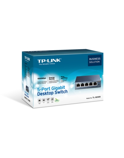 5-Port 10/100/1000Mbps Desktop Switch