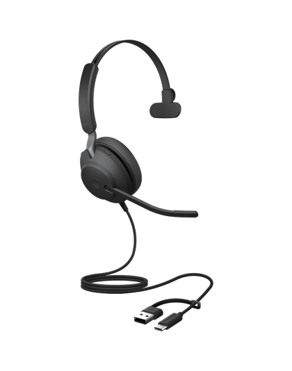 Jabra Evolve2 40 SE USB C/A, UC Mono