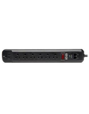 7 OUTLET SURGE STRIP WITH RIGHT ANGLE
