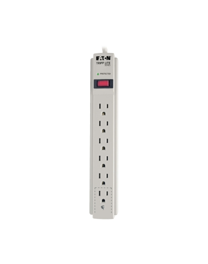 6 OUTLET SURGE STRIP 15' CORD