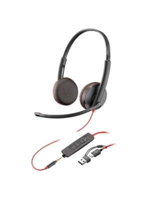 BLACKWIRE 3225 STEREO USB C/A