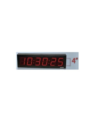 IP PoE 6 Digit, 4 inch Digital Clock, Do