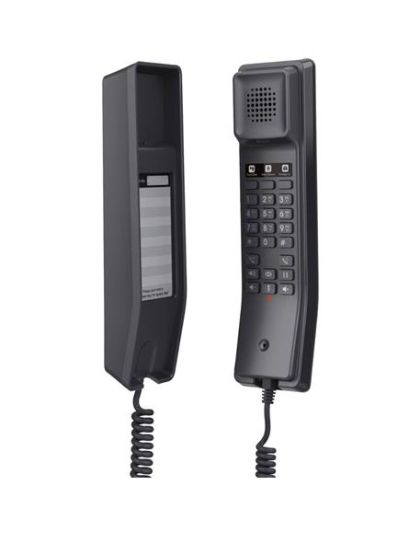 Compact Hotel Phone w/built-in WiFi - Bk