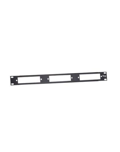 PATCH PANEL, BLANK FIBER, 3-PANEL, 1RMS