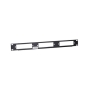 PATCH PANEL, BLANK FIBER, 3-PANEL, 1RMS