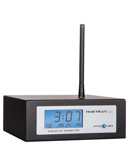 TimeTrax Sync™ RF Wireless Transmitter for Pyramid Time Wireless Clocks