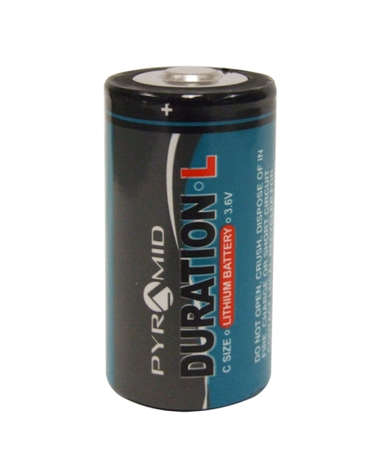Pyramid Duration-L 3.6V C-Size Lithium Battery