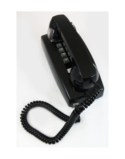 25402 Wall Phone BLACK