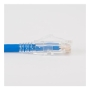 PATCH CORD CAT6 CLEAR BOOT 10' BLUE