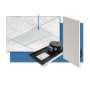 2 PACK 1X2 Drop Ceiling Speaker Off WH