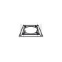 Square Grill HD 8 INCH Spkr