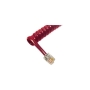 GCHA444025-FCR / 25' RED Handset Cord