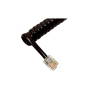 ICHA444025-FBK4  25' BLACK Handset Cord