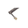 GCHA444006-FDG/ 6' Med Gray Handset Cord