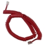 GCHA444012-FCR / 12' RED Handset Cord