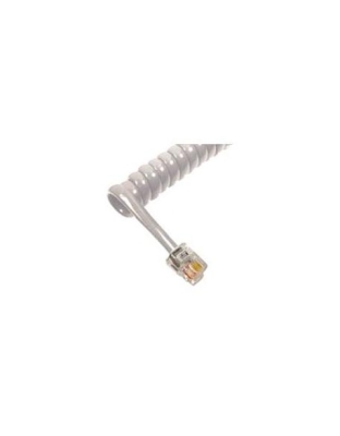 GCHA444012-FPG 12' PEARL GY Handset Cord