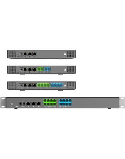 2 FXO, 2 FXS, 500 Users AUDIO ONLY