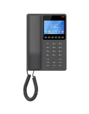 Hotel Phone, Color LCD, Dual WiFi 6, BLK
