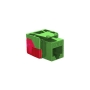 MODULE, CAT 6, EZ, GREEN