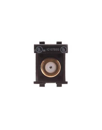 MODULE, F-TYPE, GOLD PLATED, BLACK
