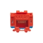 MODULE, CAT 5e, EZ, 25 PK, ORANGE
