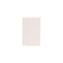 Flush Wall Plate Blank - Almond