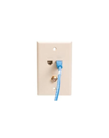 FACEPLATE, IDC, VOICE DATA, F-TYPE, IV