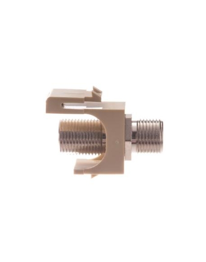 MODULE, F-TYPE, NICKEL PLATED, IVORY