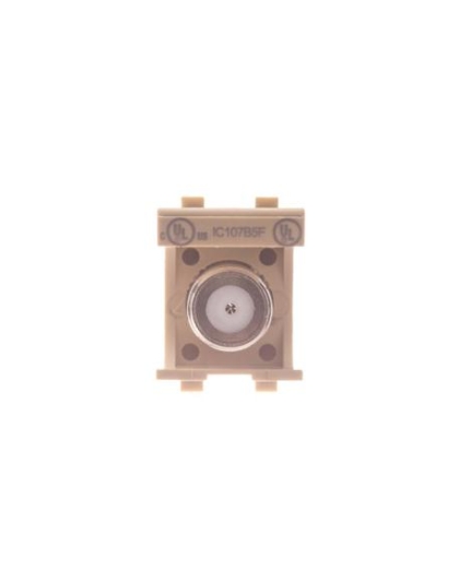 MODULE, F-TYPE, NICKEL PLATED, IVORY