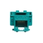 MODULE, CAT 5e, EZ, GREEN