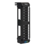 PATCH PANEL, VERTICAL, CAT 5E, 12-PORT