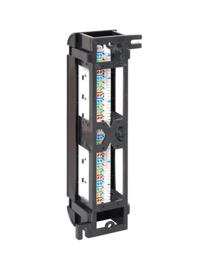 PATCH PANEL, VERTICAL, CAT 5E, 12-PORT