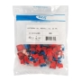 MODULE, CAT 5e, EZ, 25 PK, RED