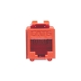 MODULE, CAT 6, EZ, 25 PK, ORANGE