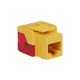 MODULE, CAT 6, EZ, YELLOW