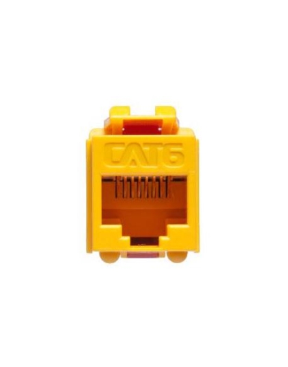 MODULE, CAT 6, EZ, YELLOW