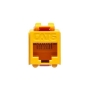 MODULE, CAT 6, EZ, YELLOW