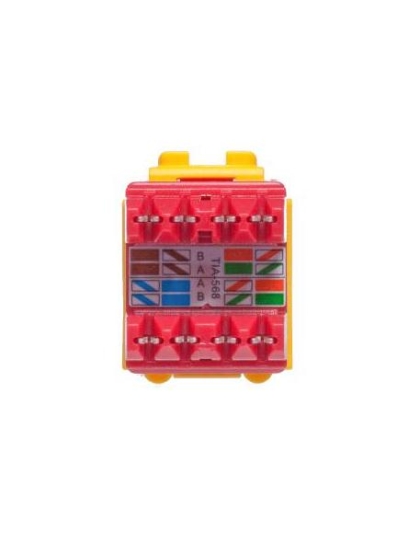 MODULE, CAT 6, EZ, YELLOW