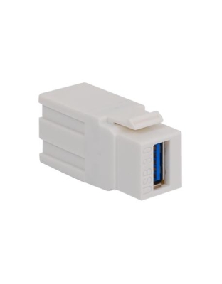 MODULE, USB,TYPE A, FEMALE TO FEMALE, WH