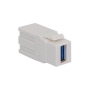 MODULE, USB,TYPE A, FEMALE TO FEMALE, WH