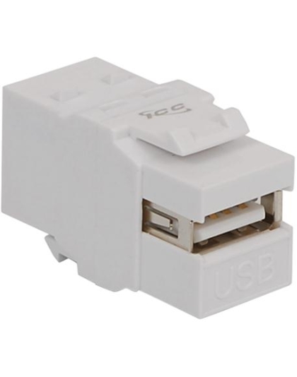 MODULE, USB, A TO B, FEMALE TO FEMALE,WH
