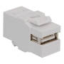 MODULE, USB, A TO B, FEMALE TO FEMALE,WH