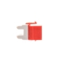 MODULE, CAT6A, HD, ORANGE