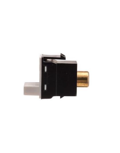 MODULE, RCA IDC, WHITE INSERT, BLACK