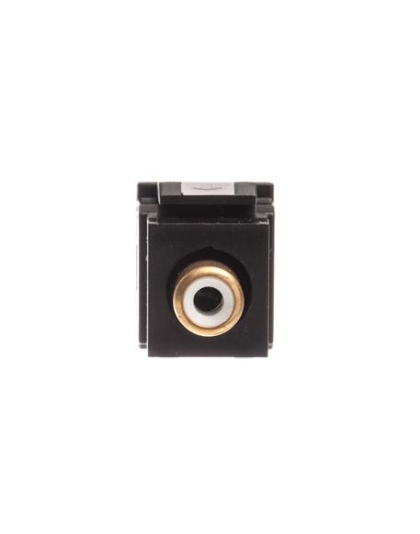 MODULE, RCA IDC, WHITE INSERT, BLACK