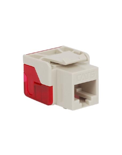 MODULE, CAT 6, EZ, 400 PK, WHITE