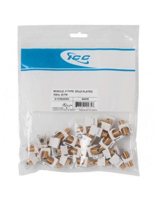 MODULE, F-TYPE GOLD PLATED 3GHz, 25PK