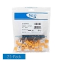 MODULE, CAT6A, HD, 25PK, YELLOW