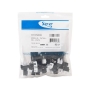 MODULE, CAT6A, HD, 25PK, BLACK